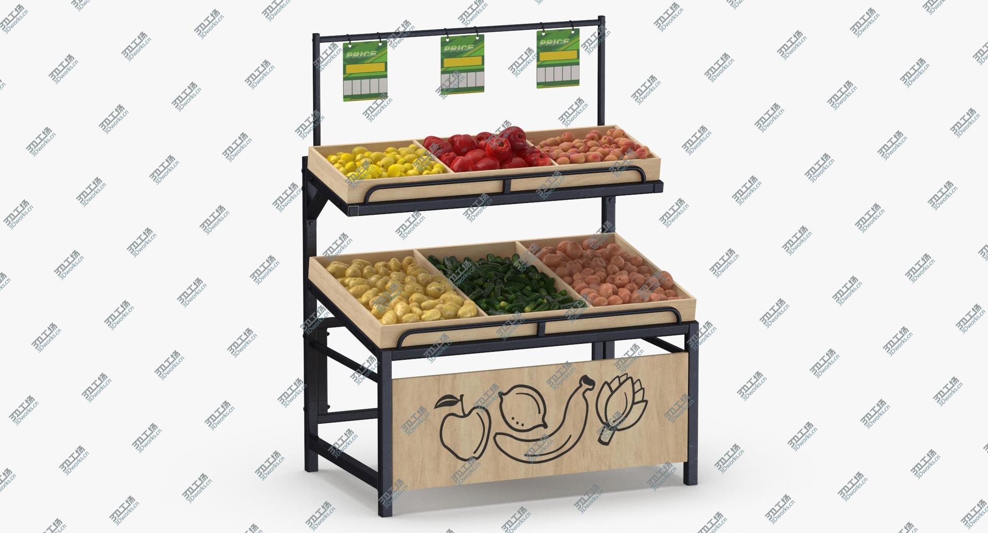 images/goods_img/202105072/3D Wooden Display Rack 06 With Fruits and Vegetables/2.jpg